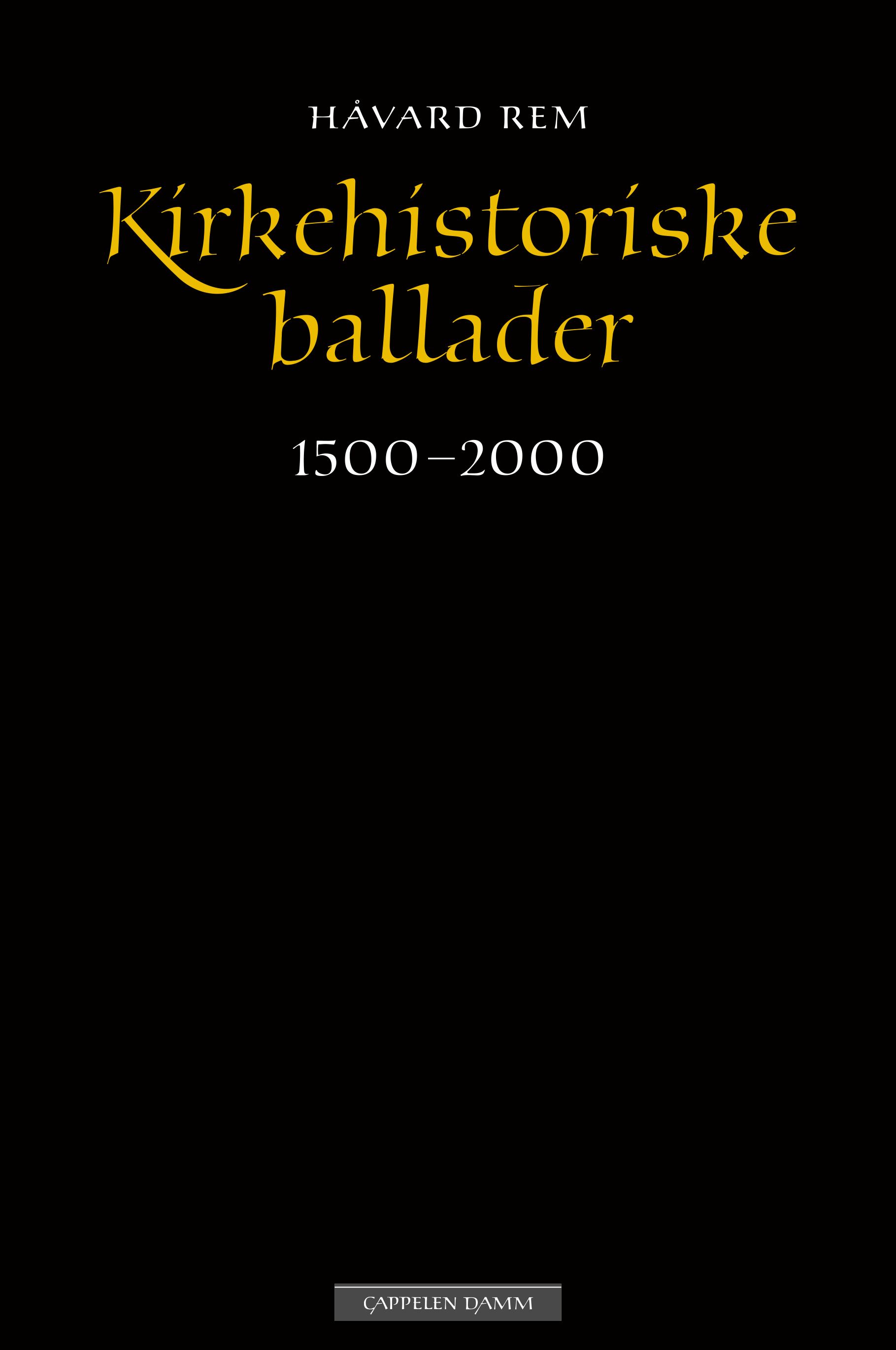 Kirkehistoriske ballader