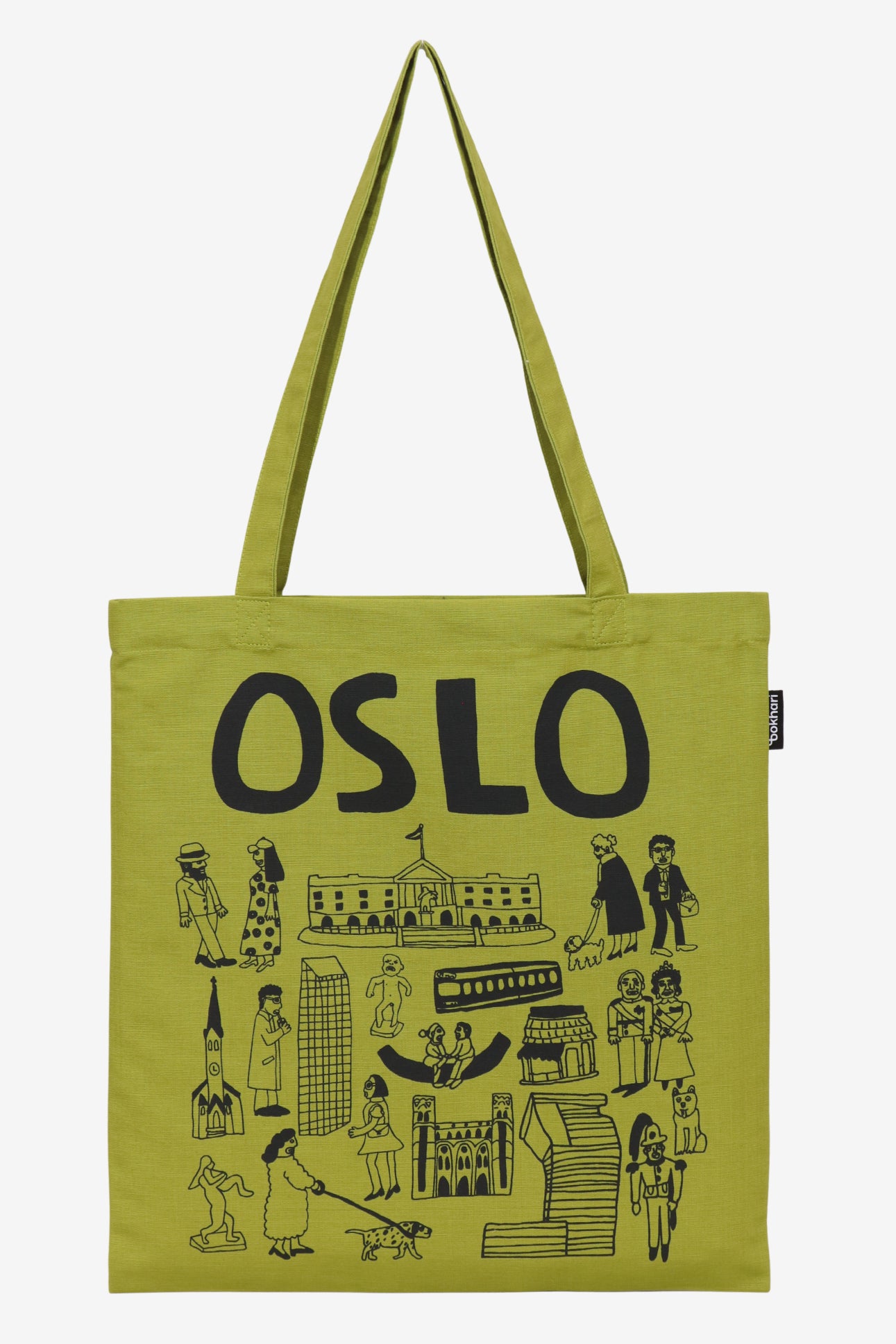 Handlenett Anette Moi Oslo grønn