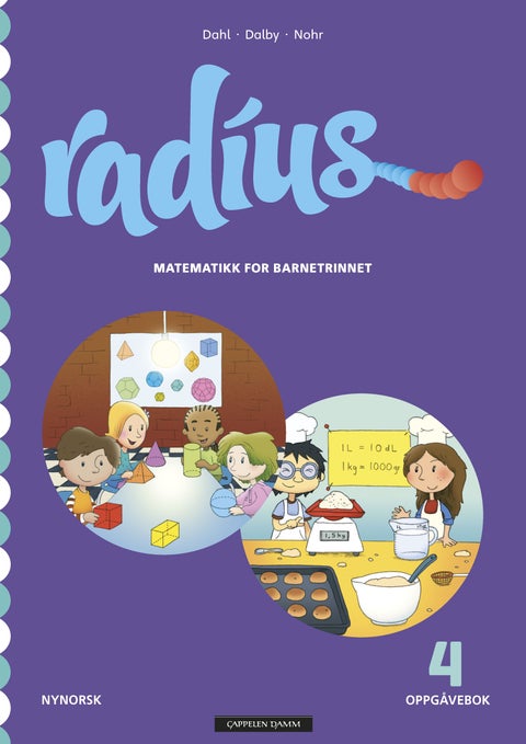 Radius 4 - Oppgåvebok : matematikk for barnetrinnet