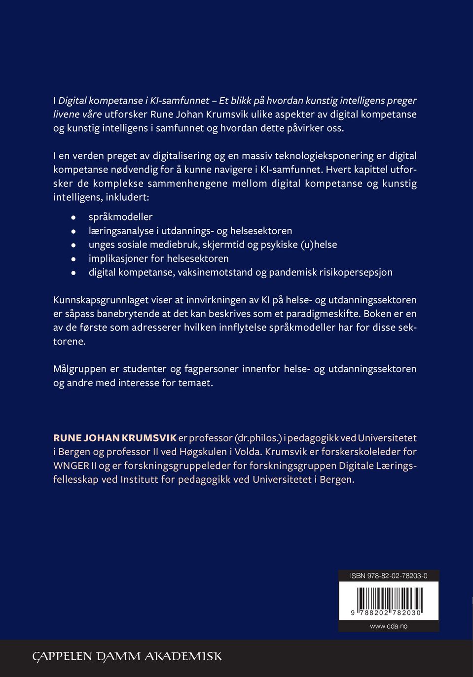 Digital kompetanse i KI-samfunnet