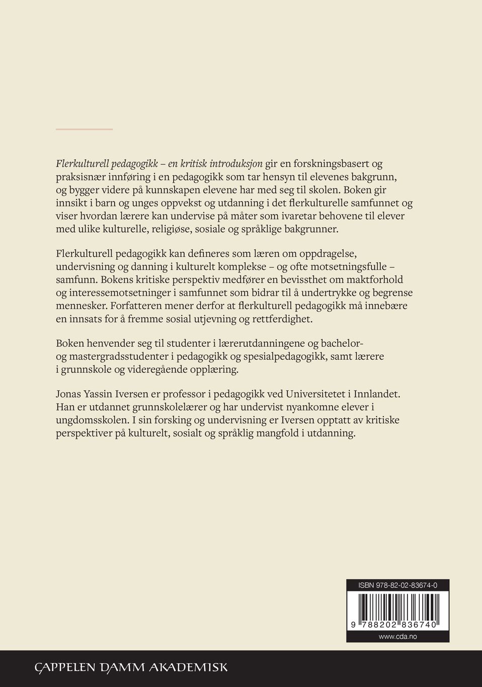 Flerkulturell pedagogikk