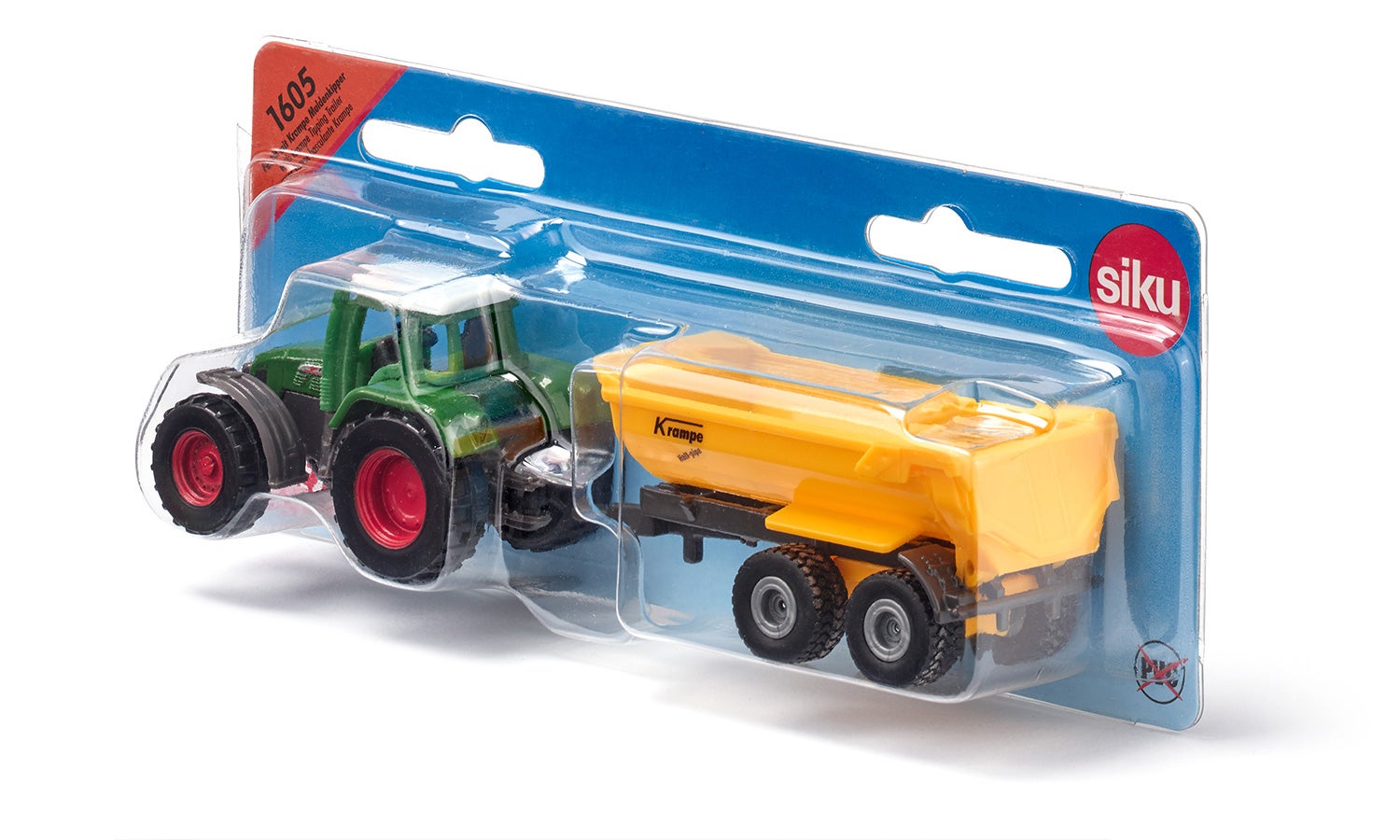 Siku Traktor Fendt W Krampe Tipping Trailer