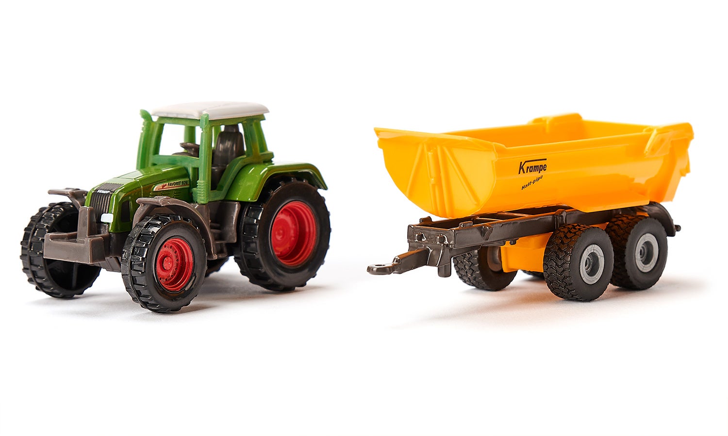 Siku Traktor Fendt W Krampe Tipping Trailer