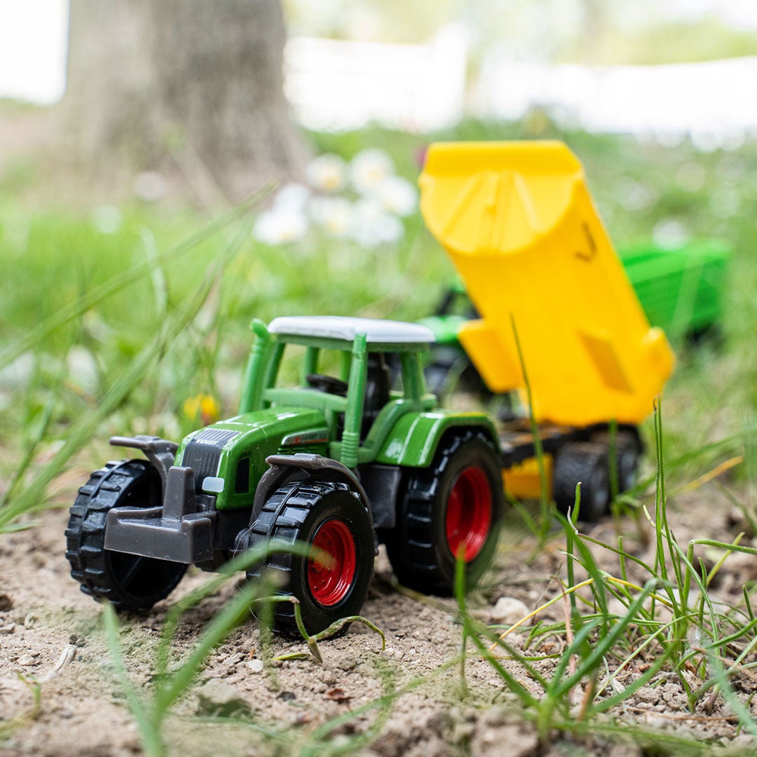 Siku Traktor Fendt W Krampe Tipping Trailer