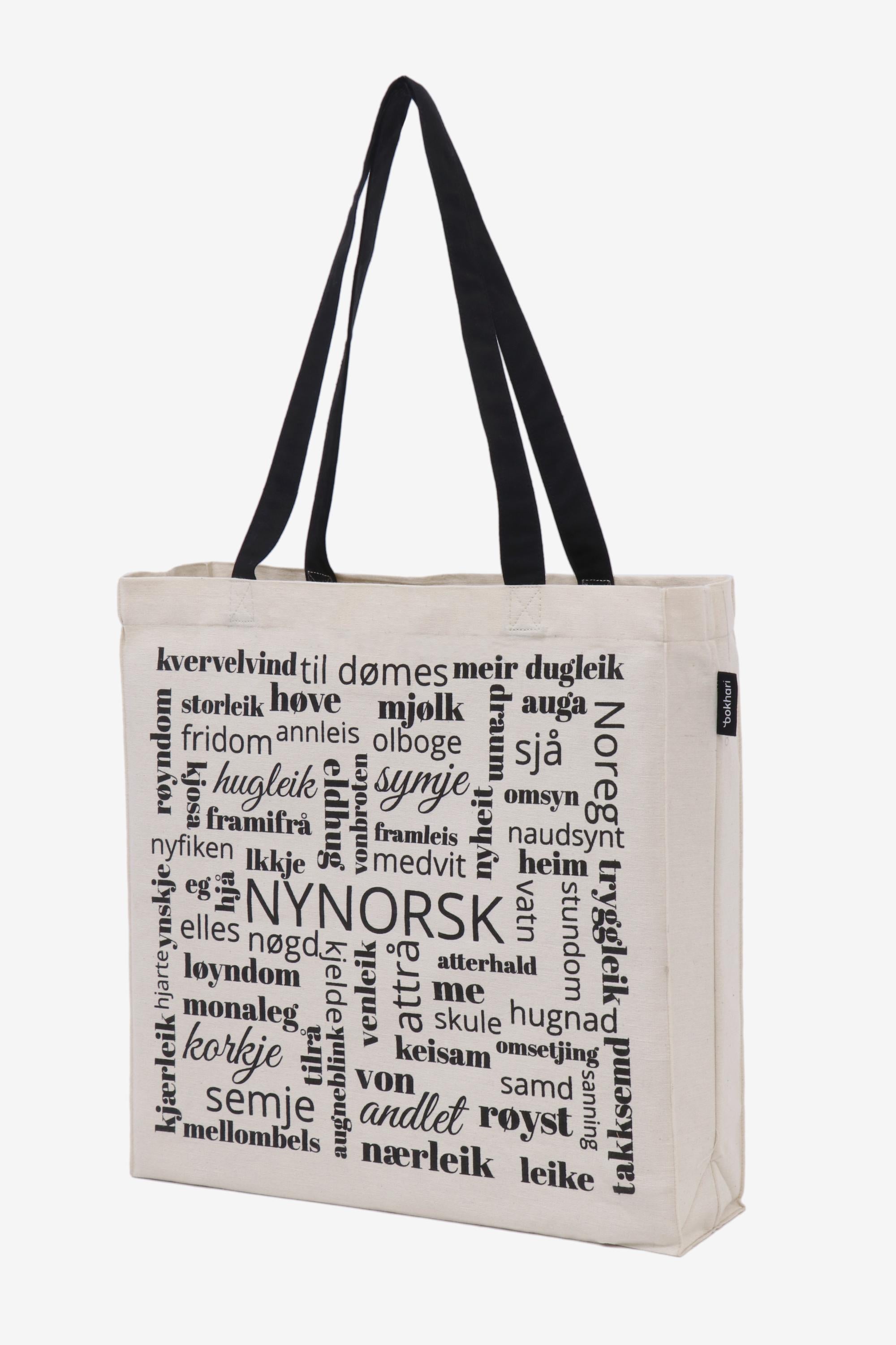 Handlenett Bokhari Nynorsk natur