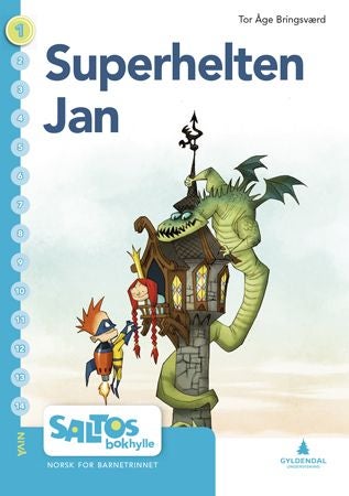 Superhelten Jan - nivå 1-2 : norsk for barnetrinnet