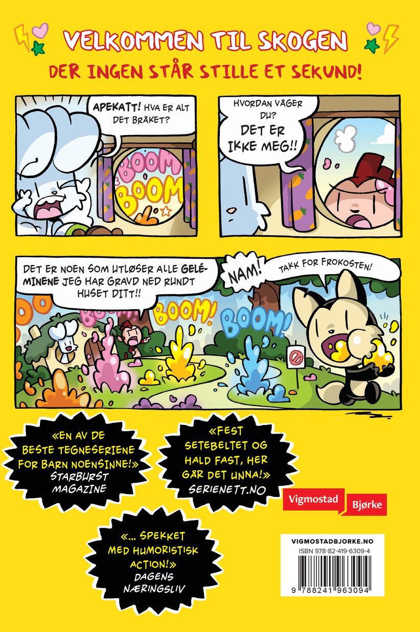 Bunny vs Monkey og overlyds-ai-ai