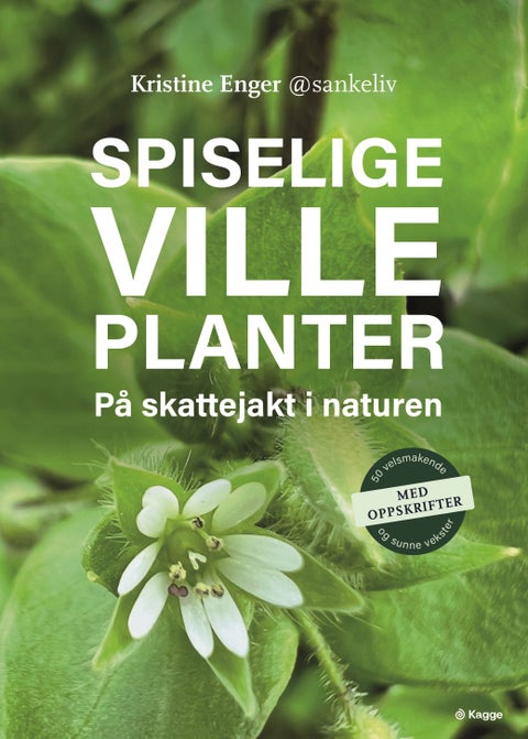 Spiselige ville planter - på skattejakt i naturen : 50 velsmakende og sunne vekster – med oppskrifter