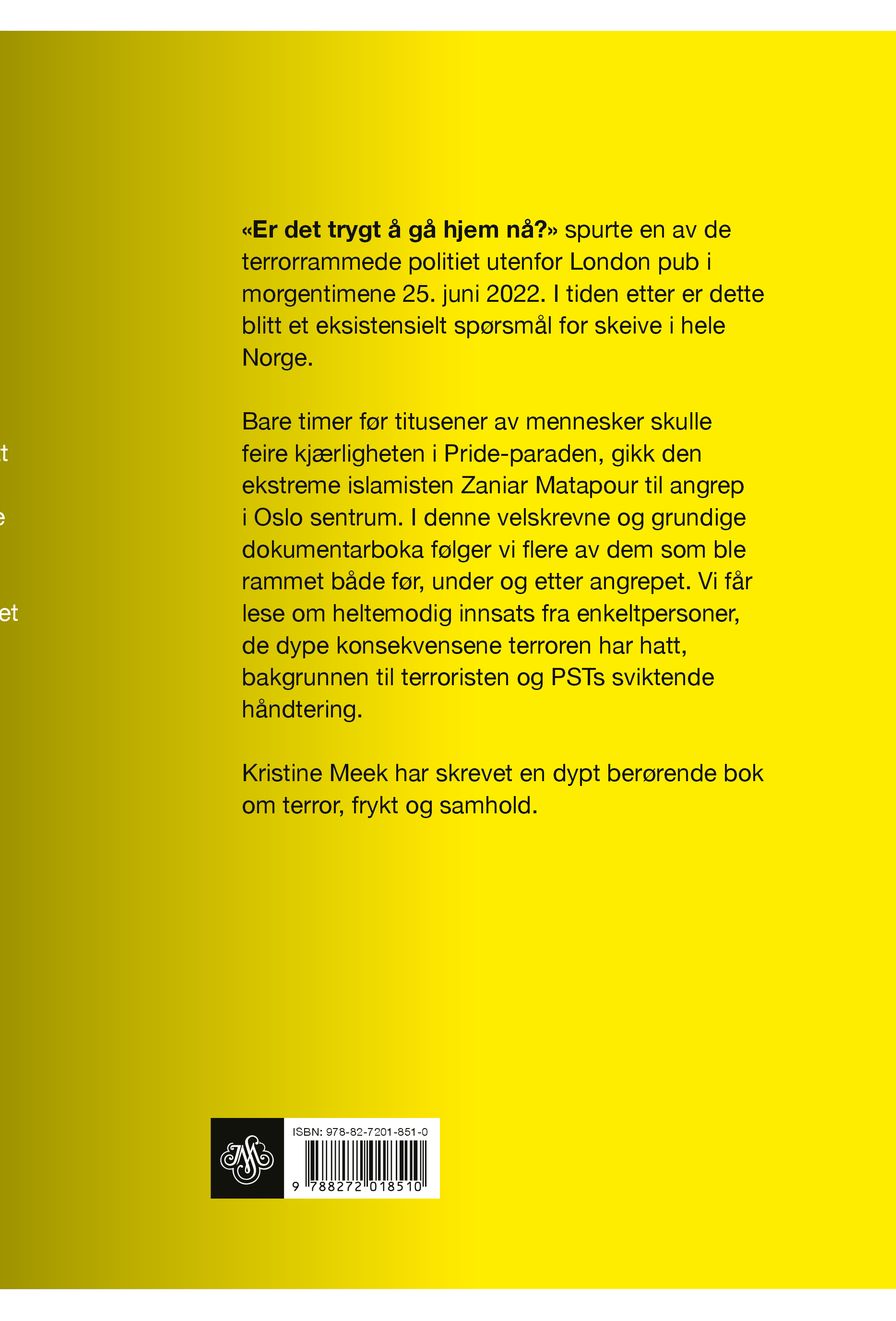 Er det trygt å gå hjem nå?