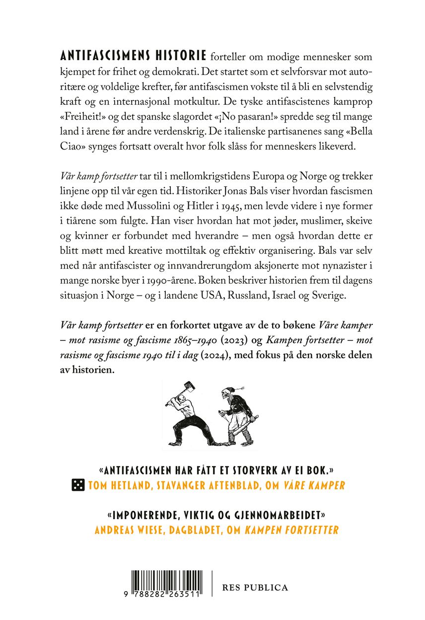 Vår kamp fortsetter