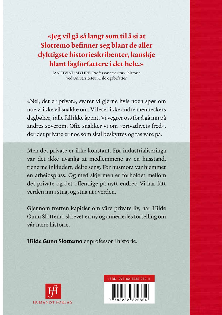 Privatlivets historie