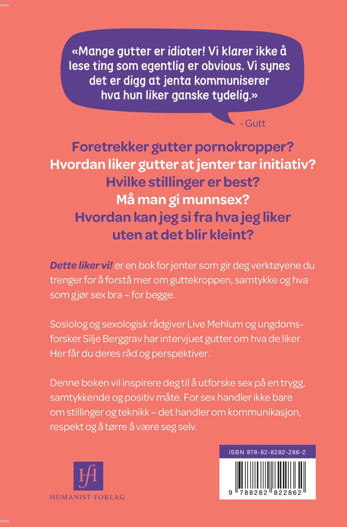 Dette liker vi!