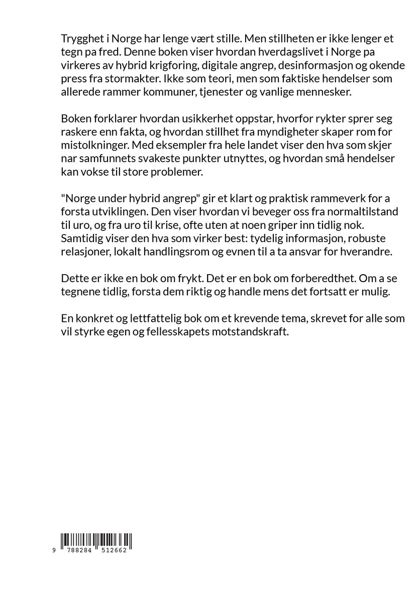 Norge under hybrid angrep