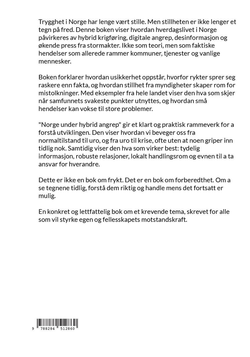 Norge under hybrid angrep