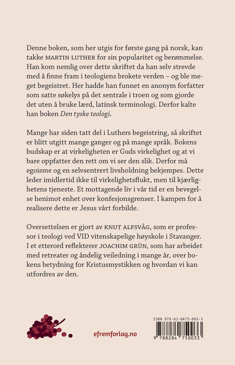 «Den tyske teologi»