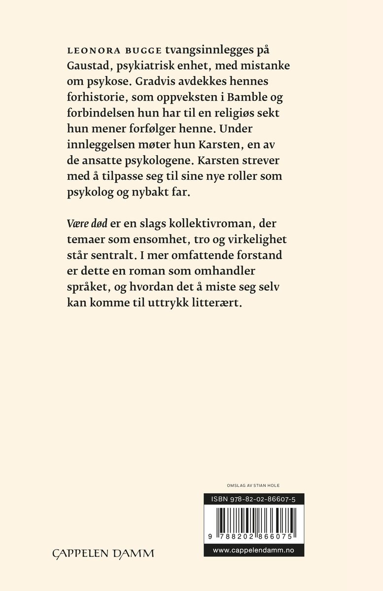 Være død