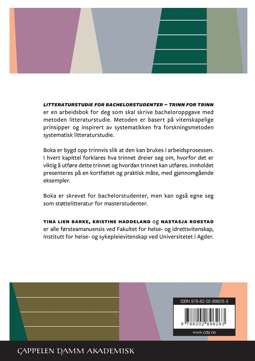 Litteraturstudie for bachelorstudenter