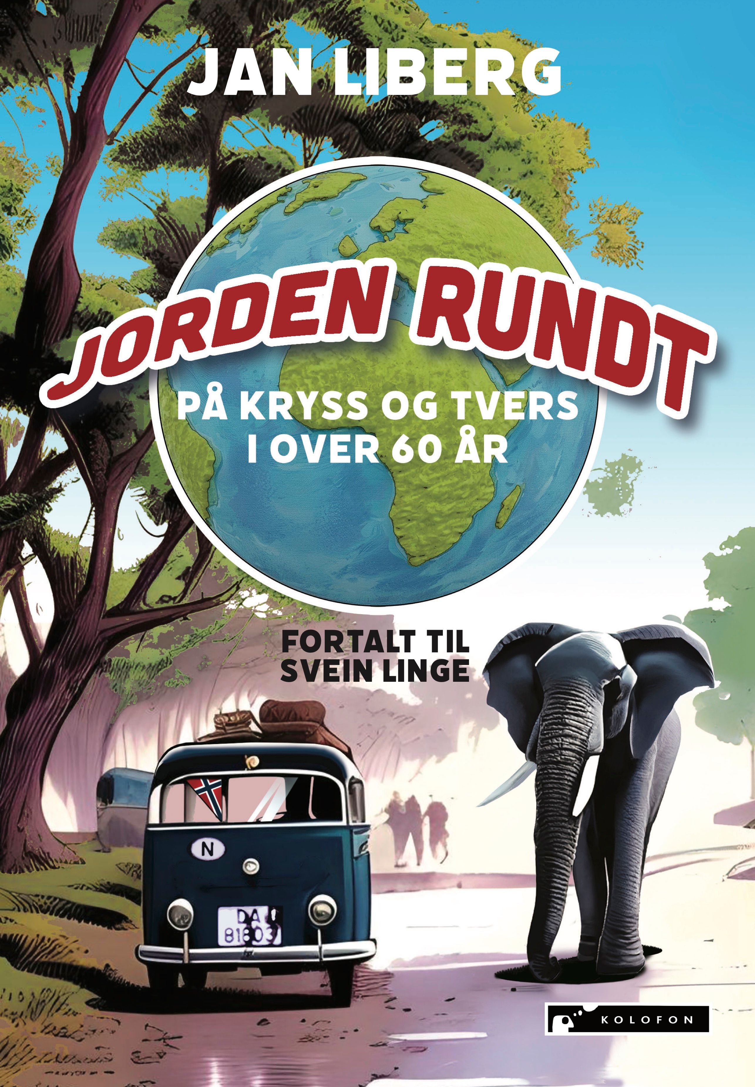 Jorda rundt på kryss og tvers i over 60 år - organist og bonde Jan Liberg