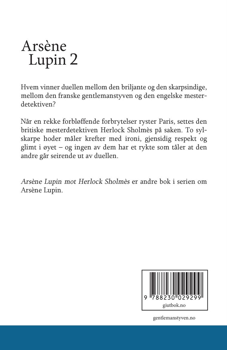 Arsène Lupin mot Herlock Sholmès