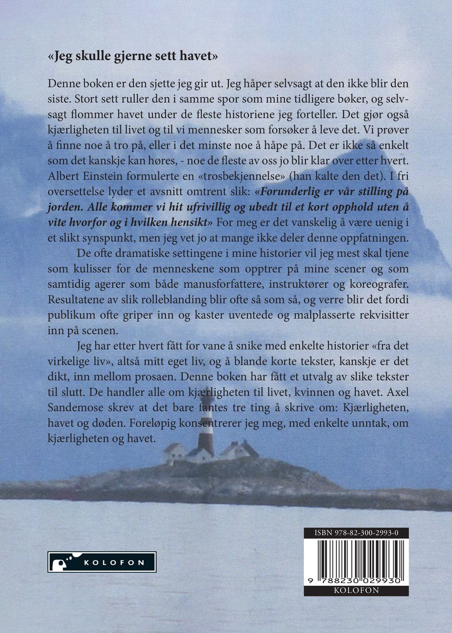 Jeg skulle gjerne sett havet