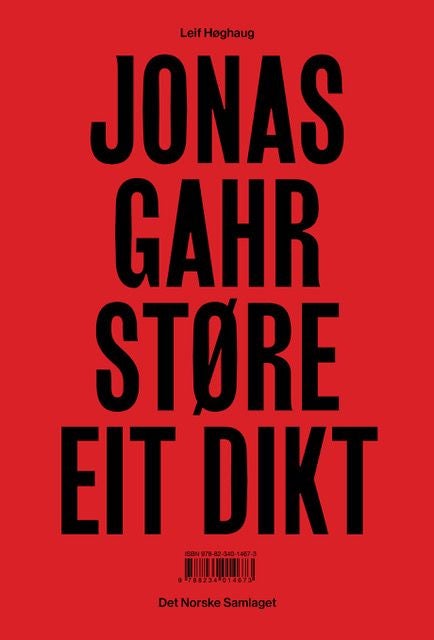 Jonas Gahr Støre - eit dikt