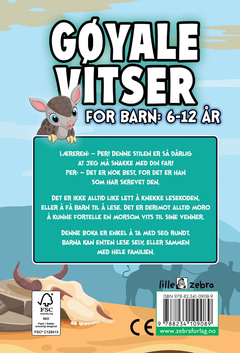 Gøyale vitser for barn