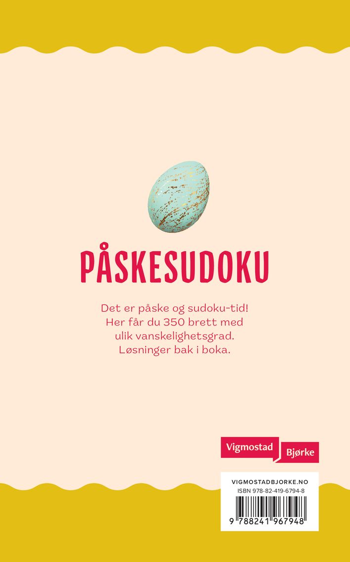 Påskesudoku 2026