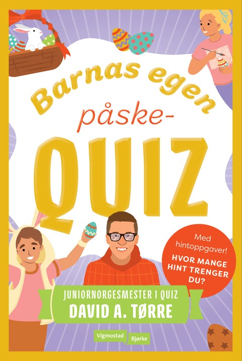 Barnas egen påskequiz - med hint- for- hintoppgaver