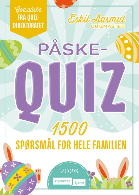 Påskequiz - 1500 spørsmål for hele familien