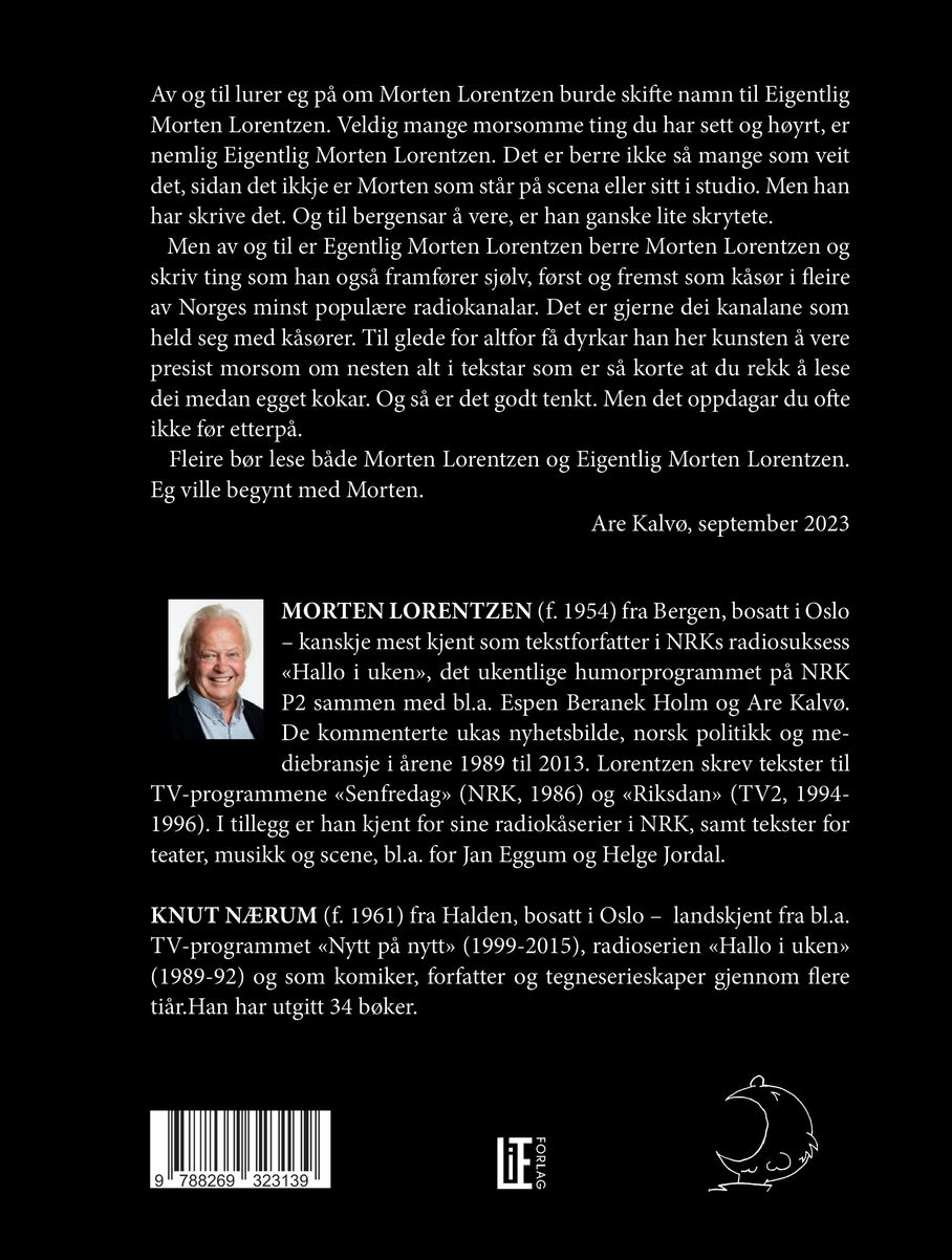 Mann som roper i skogen
