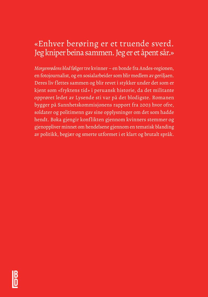 Morgenrødens blod