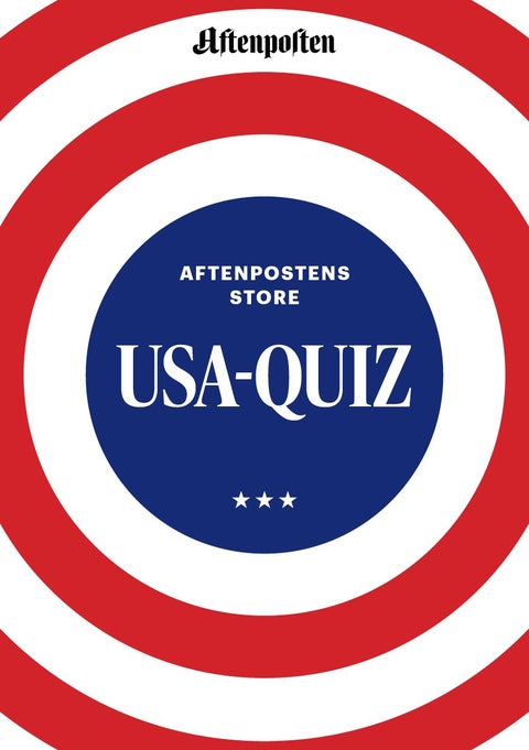 Aftenpostens store USA-quiz