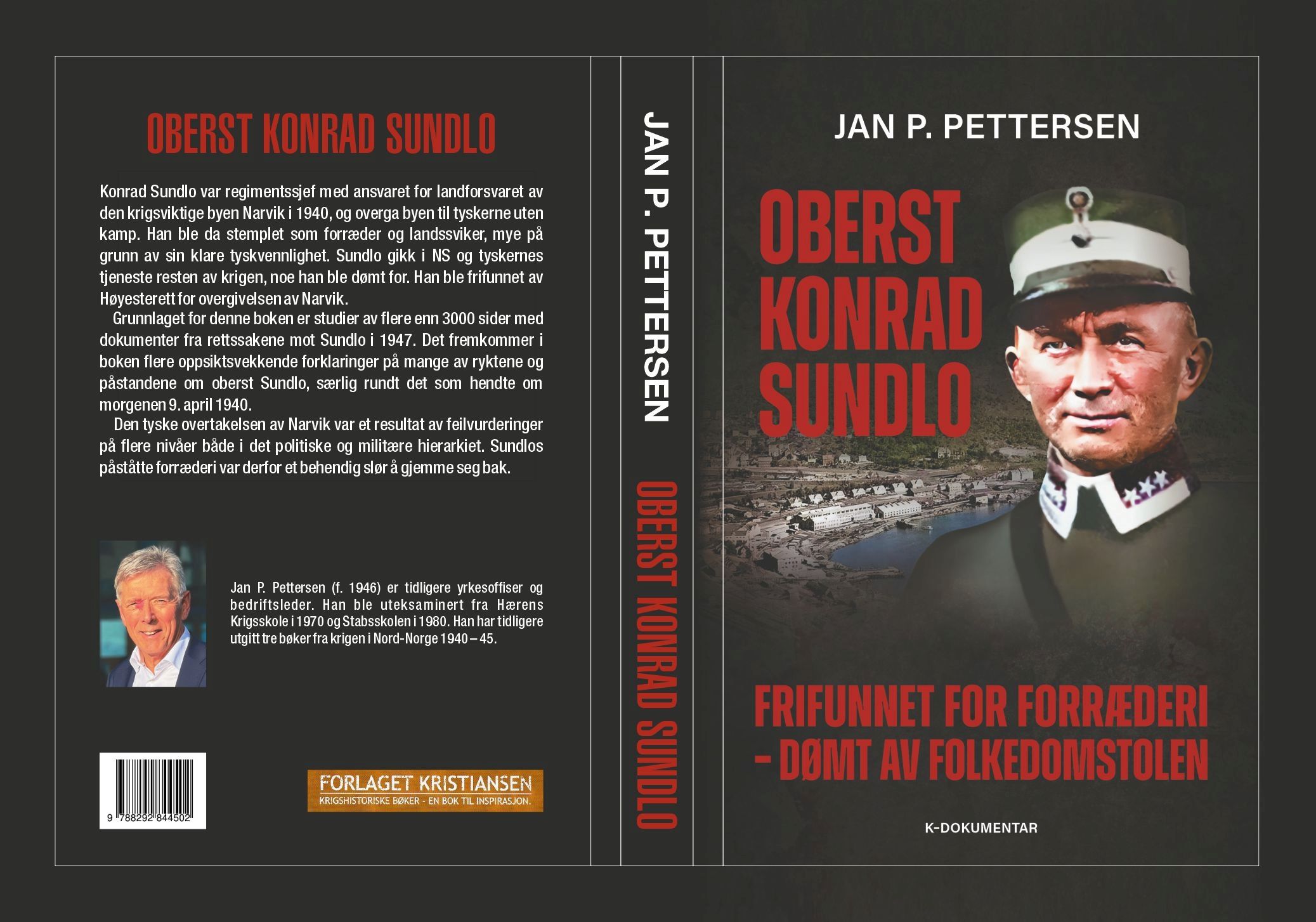 Oberst Konrad Sundlo - frikjent for forræderi - dømt av folkedomstolen