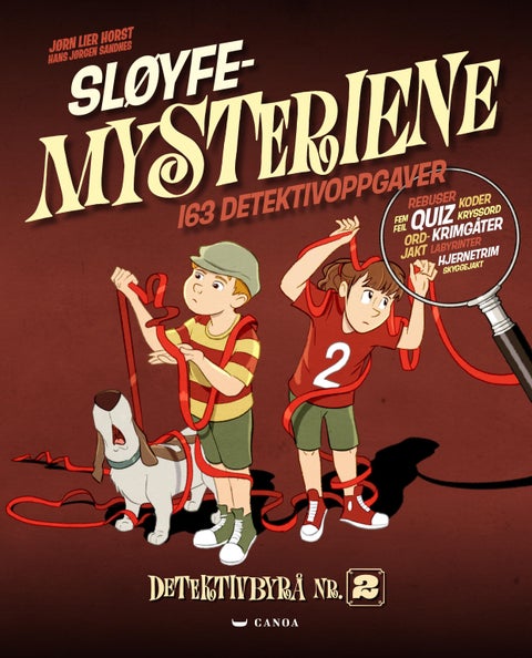Sløyfemysteriene. 163 detektivoppgaver - 163 detektivoppgaver