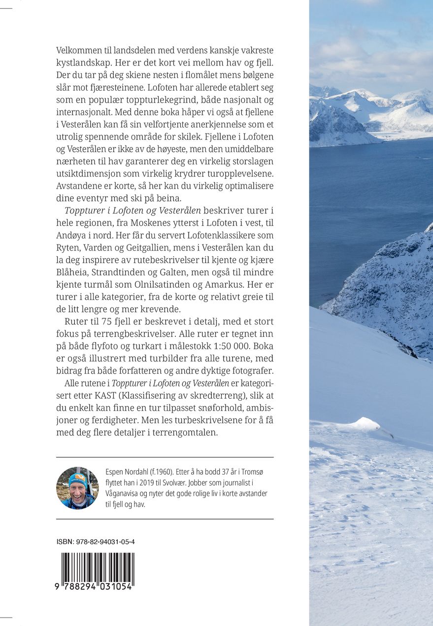 Toppturer i Lofoten og Vesterålen