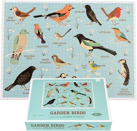 Garden Birds Jigsaw puzzle (1000 pieces)