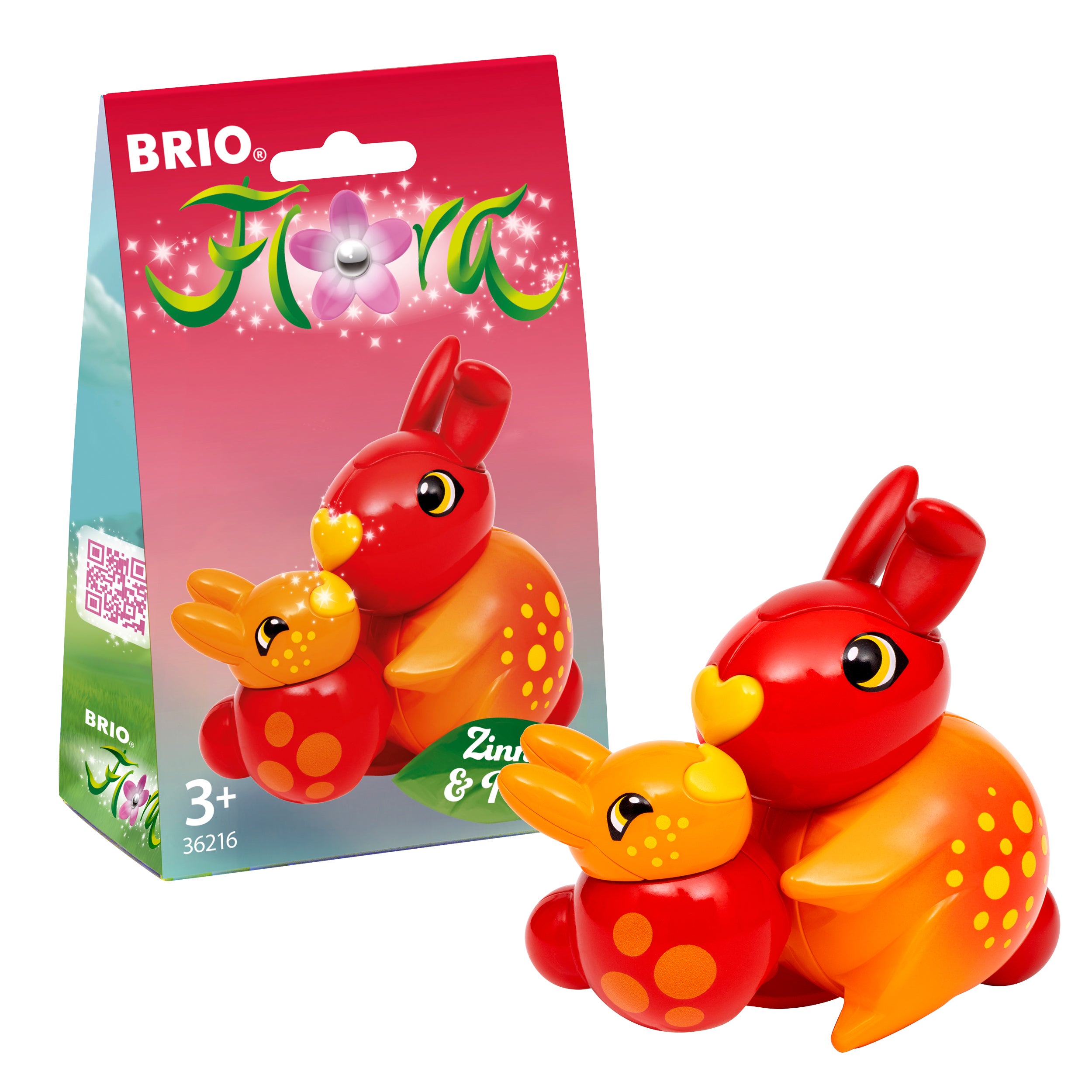 Brio Flora Zinnia & Peach