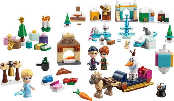 Lego Julekalender 2025 Disney Princess 43273