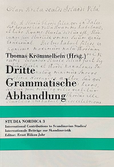 Dritte Grammatische Abhandlung