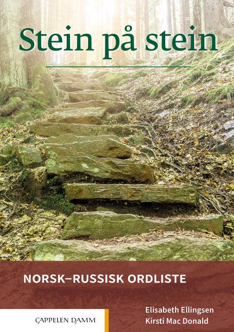 Stein på stein - norsk-russisk ordliste