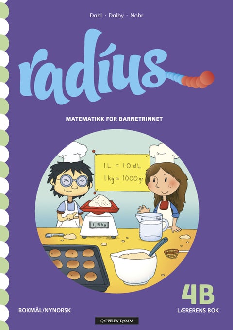 Radius 4B - Lærerens bok : matematikk for barnetrinnet