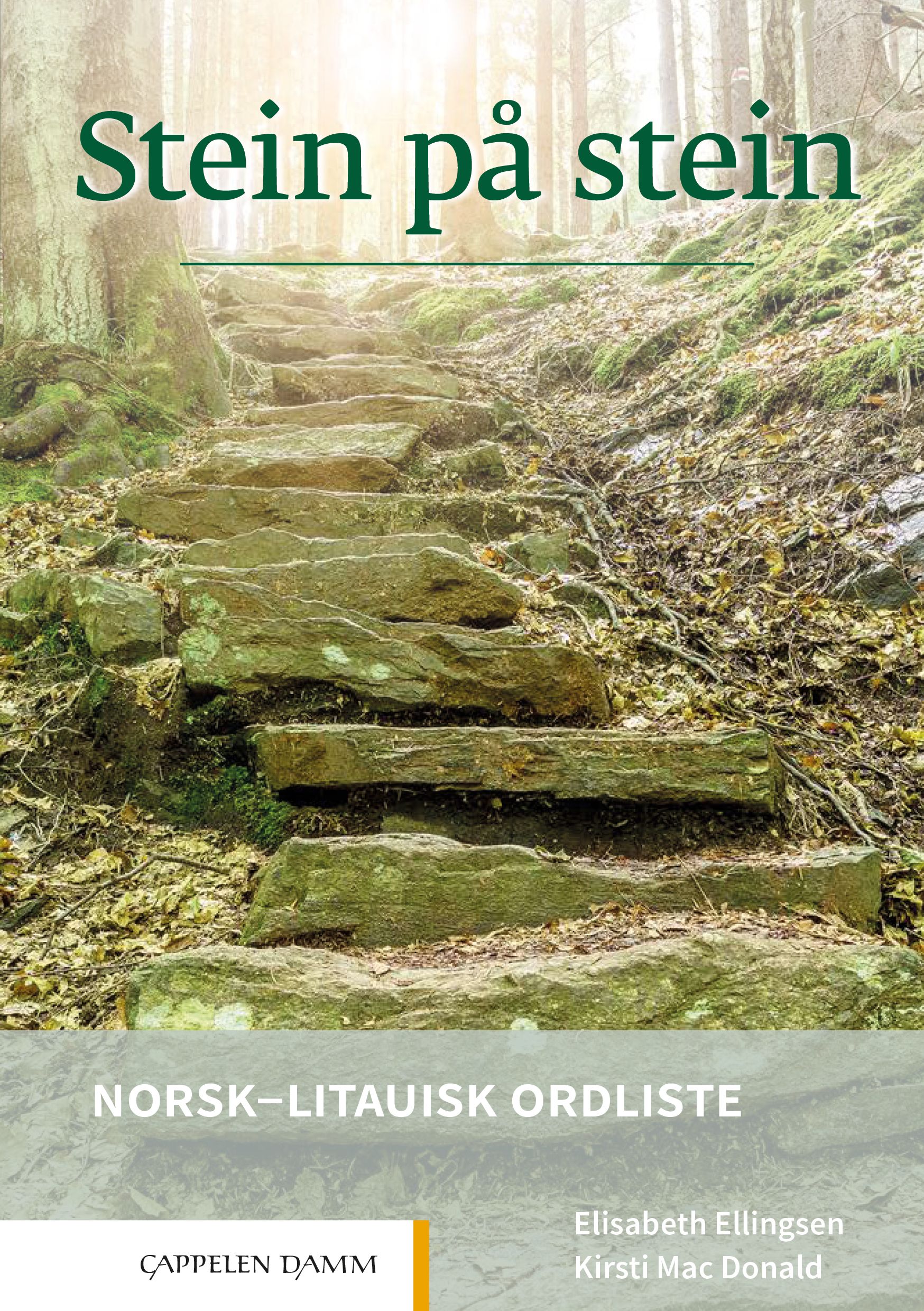 Stein på stein - norsk-litauisk ordliste