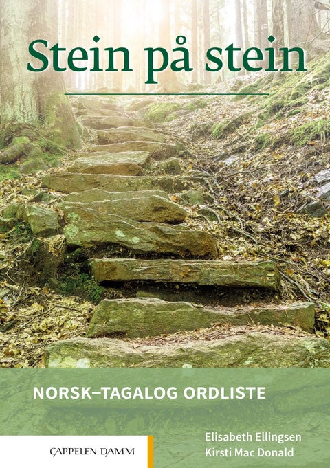 Stein på stein - norsk-tagalog ordliste