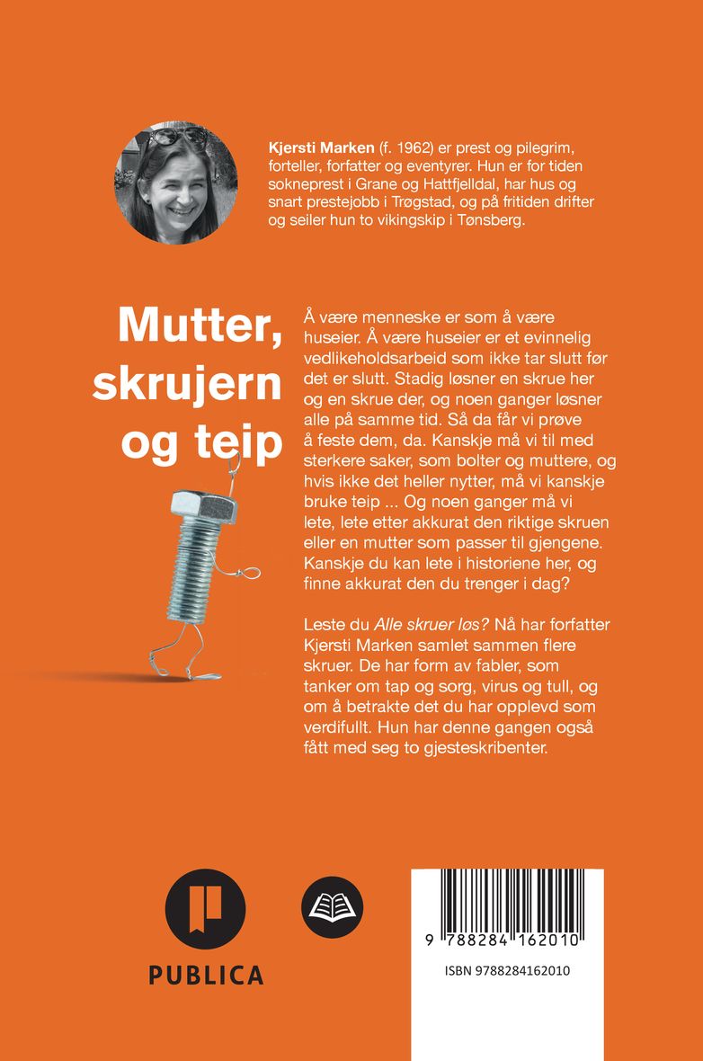 Mutter, skrujern og teip