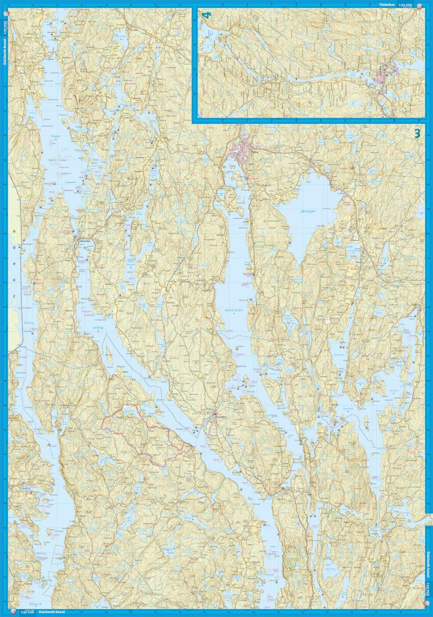 Dalslands kanal 1:50K
