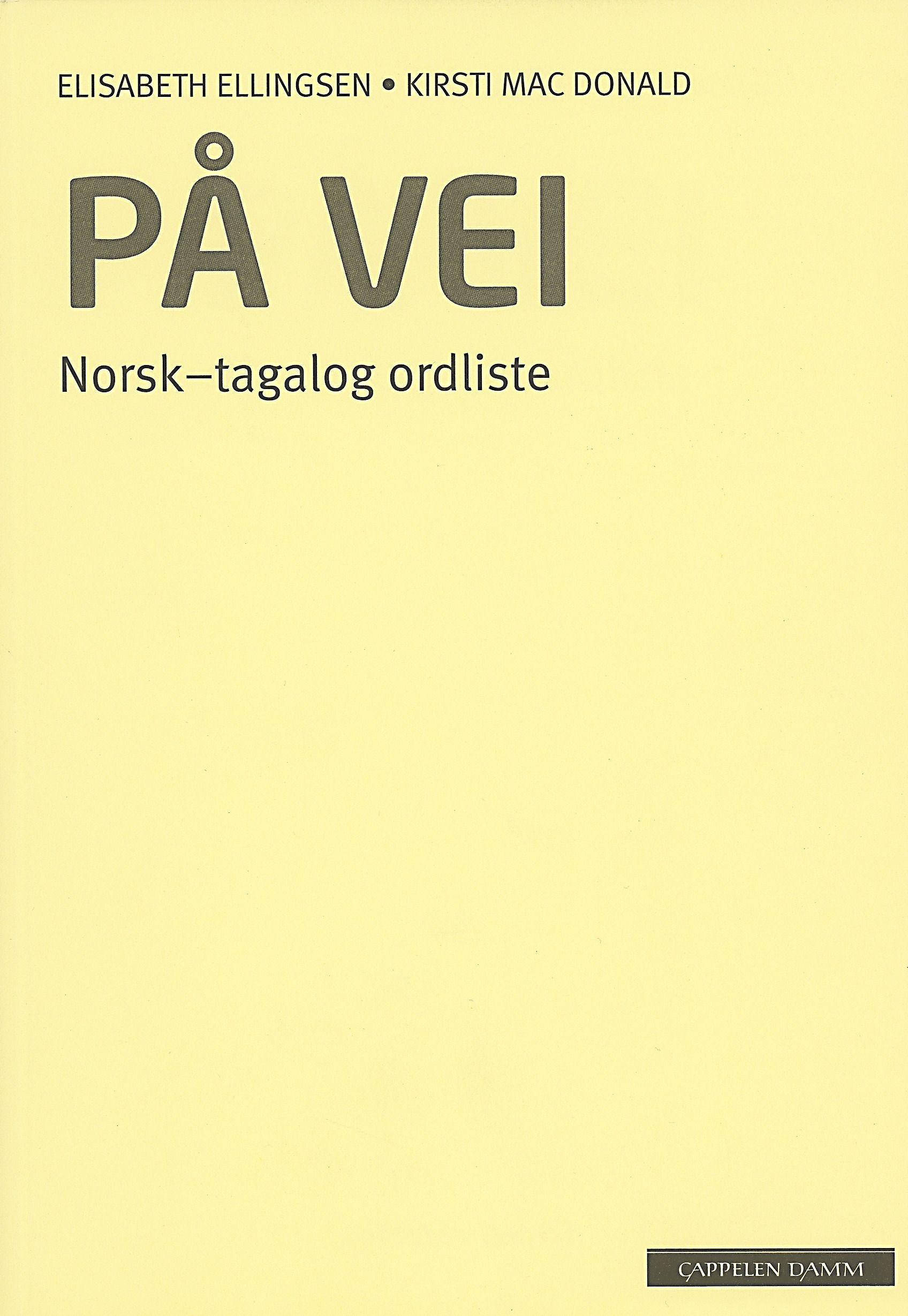 På vei - norsk-tagalog ordliste
