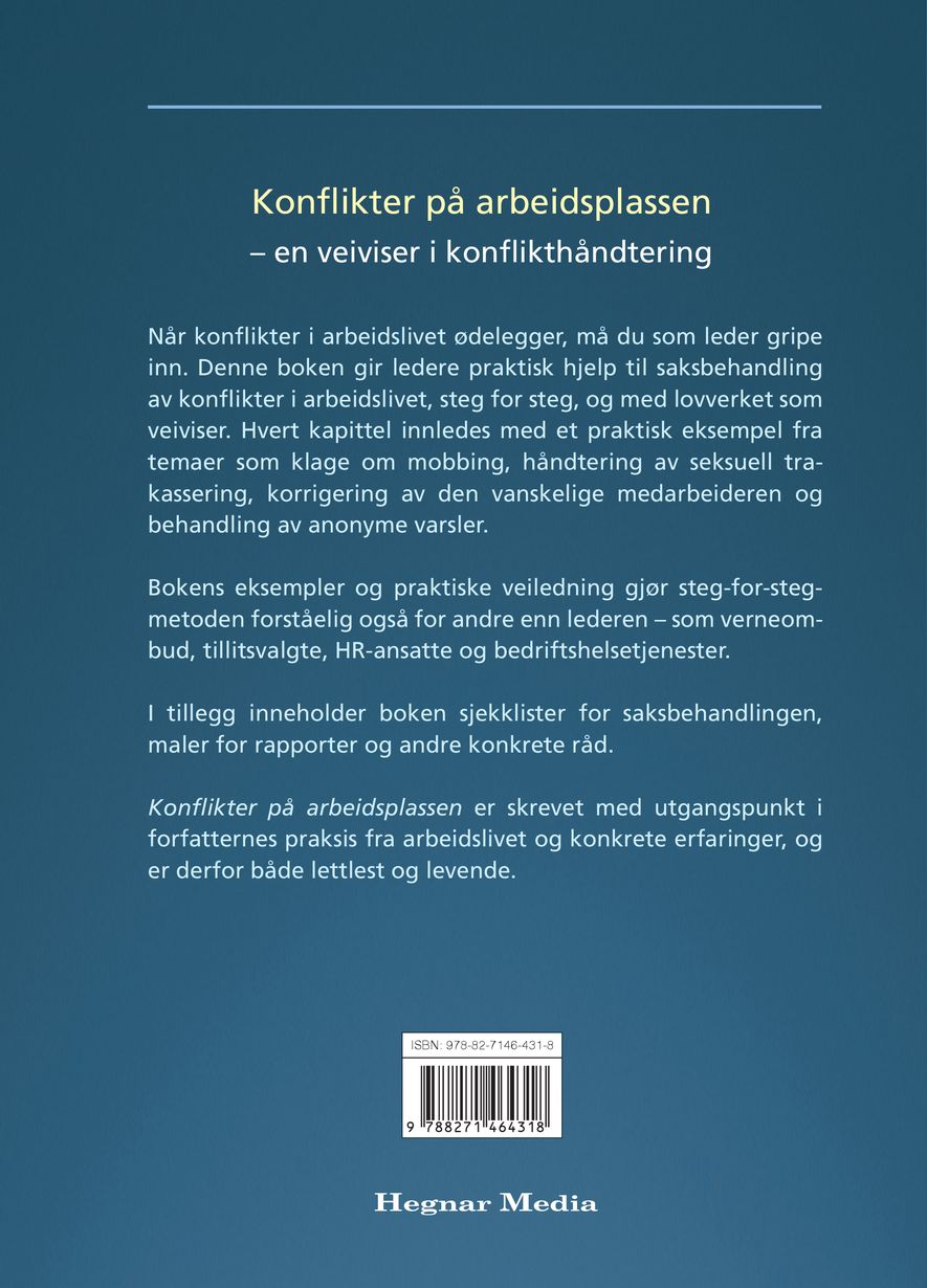 Konflikter på arbeidsplassen