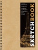 Sketchbook 8.5 x 11' Kraft Spiral Hardcover Mixed Media Sketchbook for Drawing