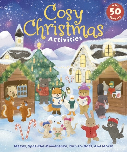 Cosy Christmas Activity Pad - With 50 Stickers!