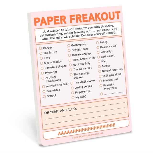 Paper Freakout Nifty Note